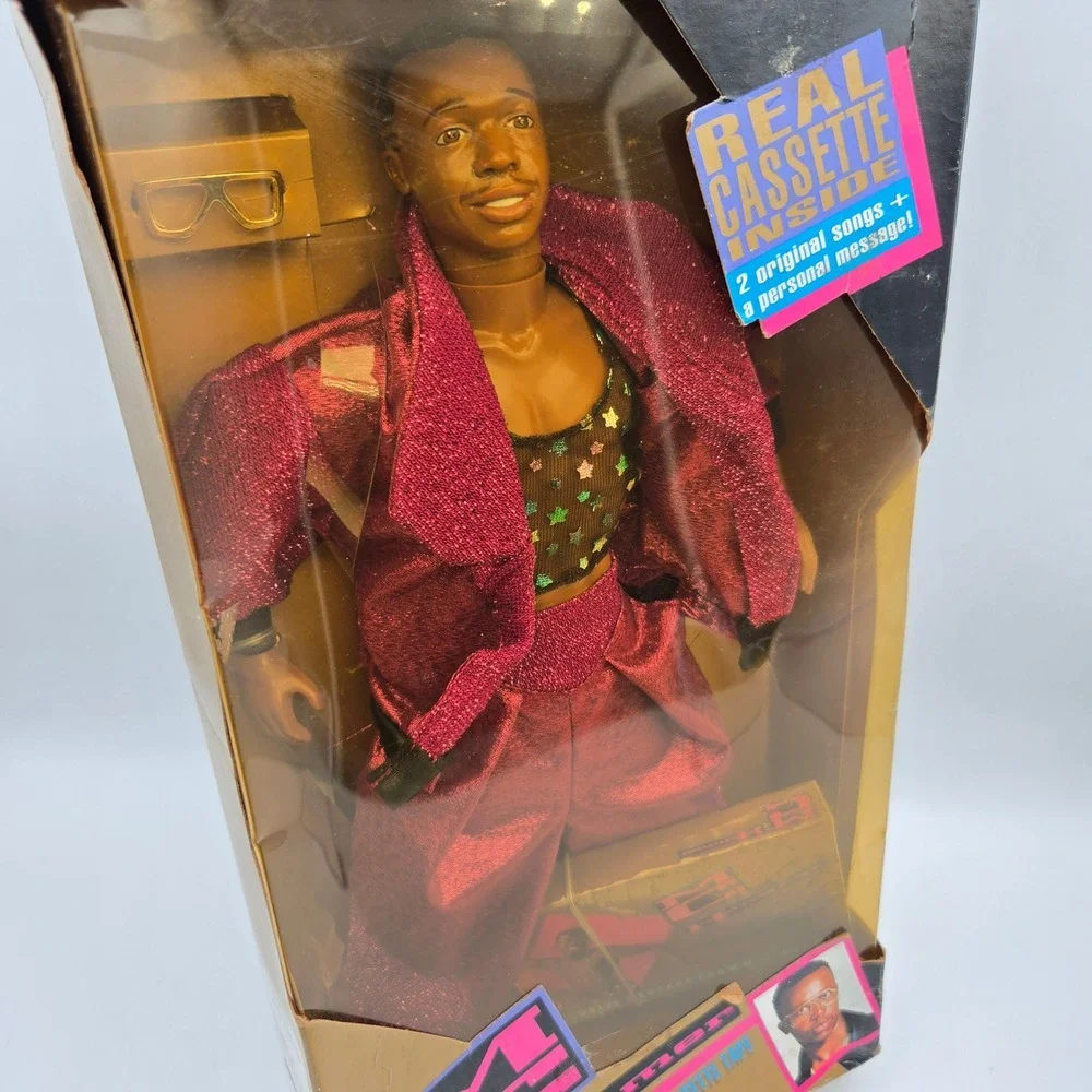 Vintage 1991 Mattel MC Hammer Doll NIB With Real Exclusive Cassette Tape Mattel
